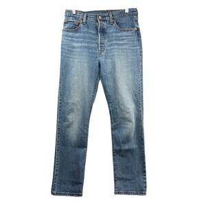 Levi Strauss & Co 501 Women's Jeans Size 29x30 Button Fly Medium Wash Denim